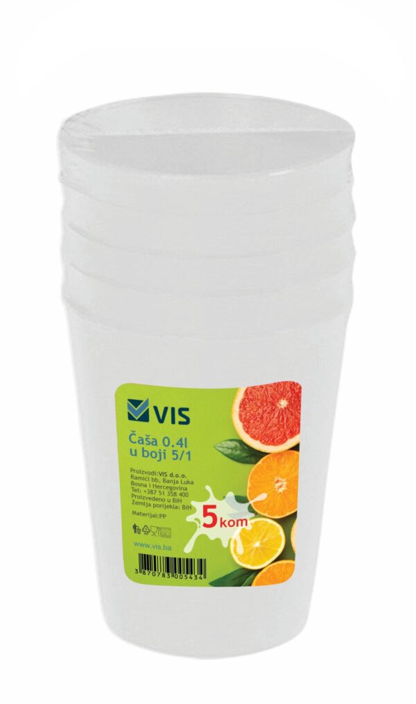 Čaša 0.4l u boji 5/1 - Image 3